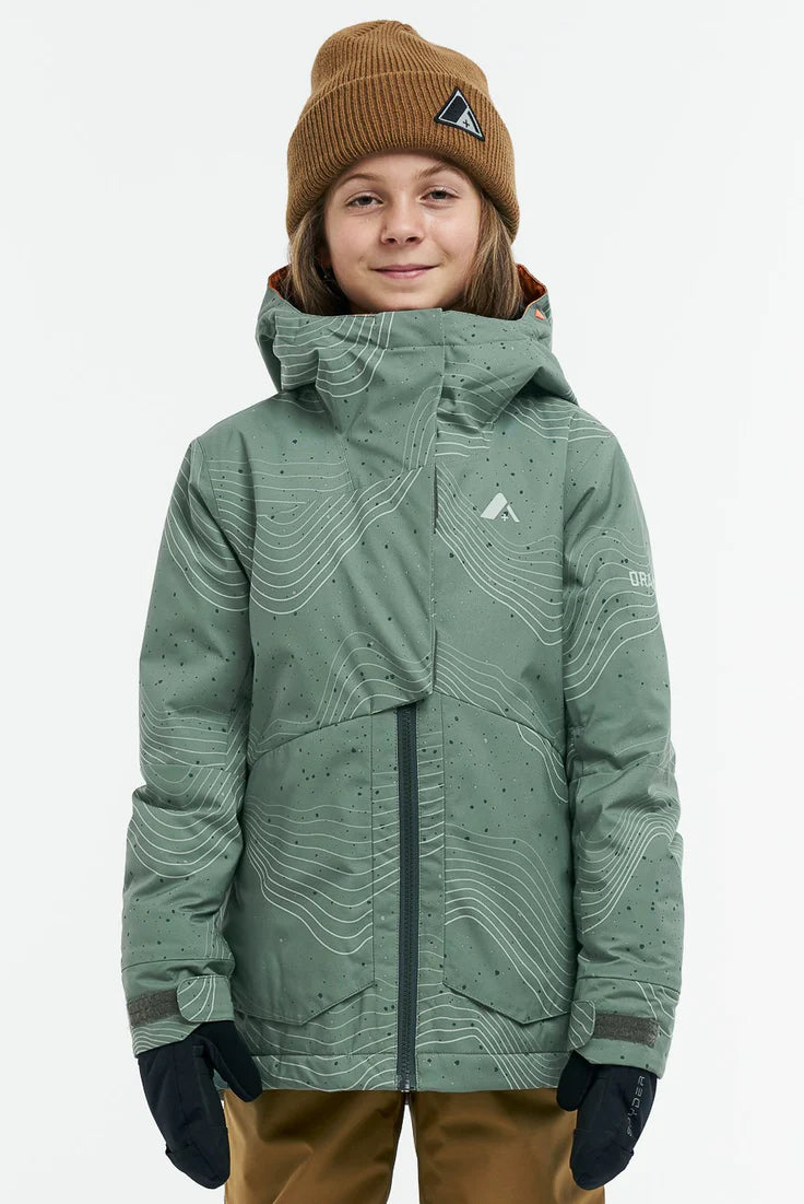 Orage - Lola Jacket Kids' - Shadows Outlines Cherry