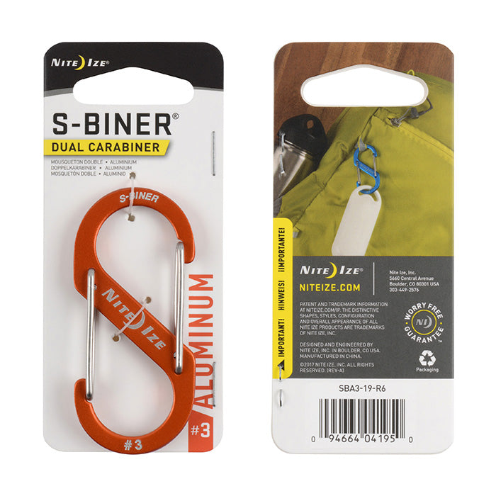 Nite Ize - S-Biner Aluminum Dual Carabiner - Blue