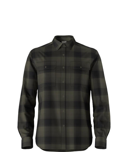 The North Face - Arroyo Flannel Shirt - Men's - New Taupe Green TNF Shadow Small Plaid
