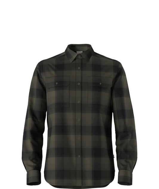 The North Face - Arroyo Flannel Shirt - Men's - New Taupe Green TNF Shadow Small Plaid