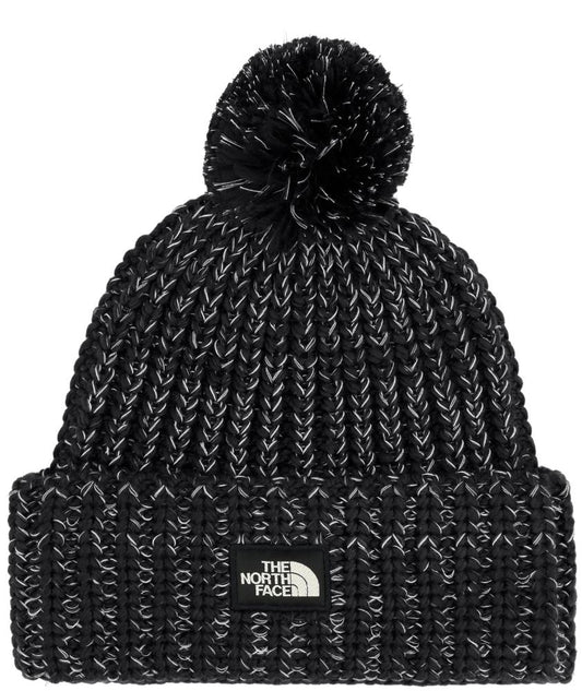 The North Face - Cozy Chunky Cabin Beanie - TNF Black/White Dune