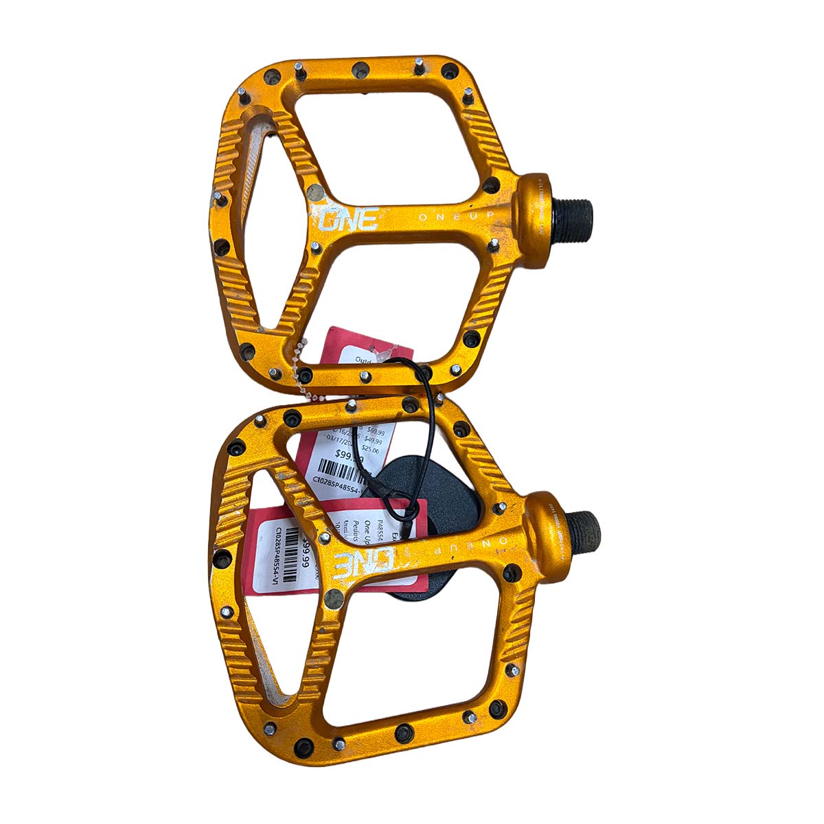One Up Flat Pedals