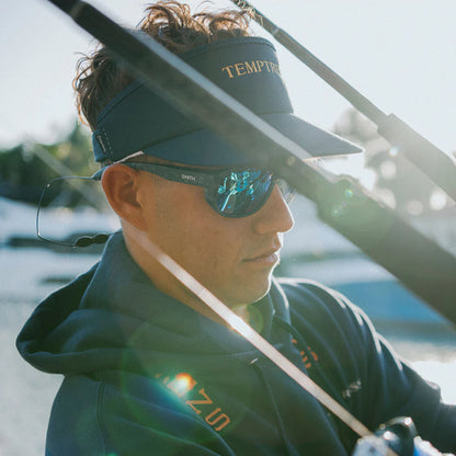 Smith - Outrigger - Matte Ash Marble; ChromaPop Polarized Opal Mirror