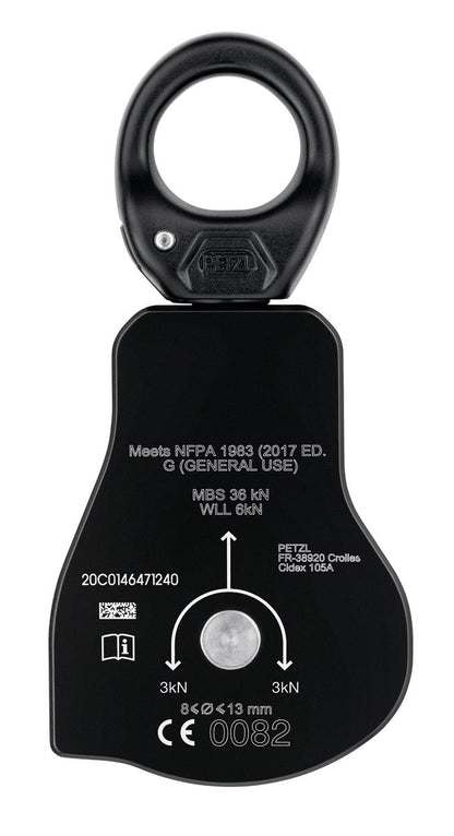 Petzl - Spin L1D Pulley - Yellow