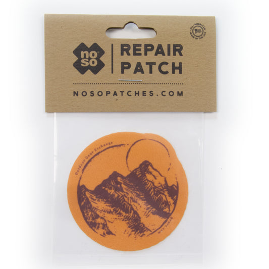 NOSO - OGE Stamp Logo - Orange/Brown