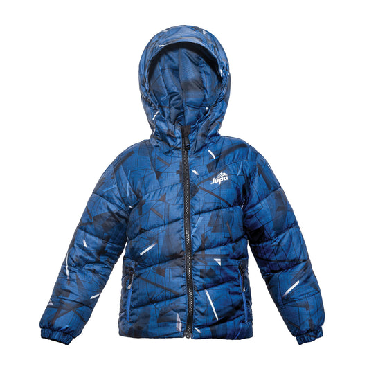 Jupa - Logan Light Pack Jacket - Boys - Mystic Blue Print