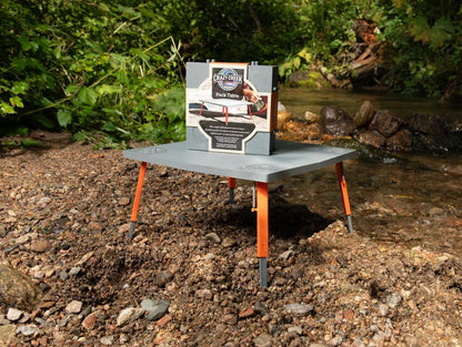 Crazy Creek - The Pack Table - Grey Cement