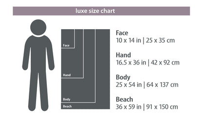 PackTowl - Luxe Towel - Lake Blue
