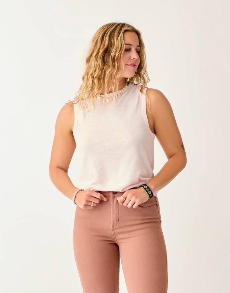 Carve Designs - Larisa Hemp Tank - Women's - Cloud