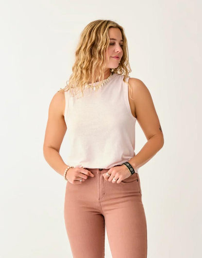 Carve Designs - Larisa Hemp Tank - Women's - Cloud
