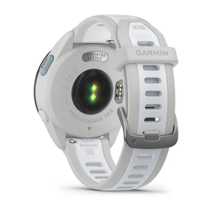 Garmin - Forerunner 165 Music - Mist Gray/Whitestone