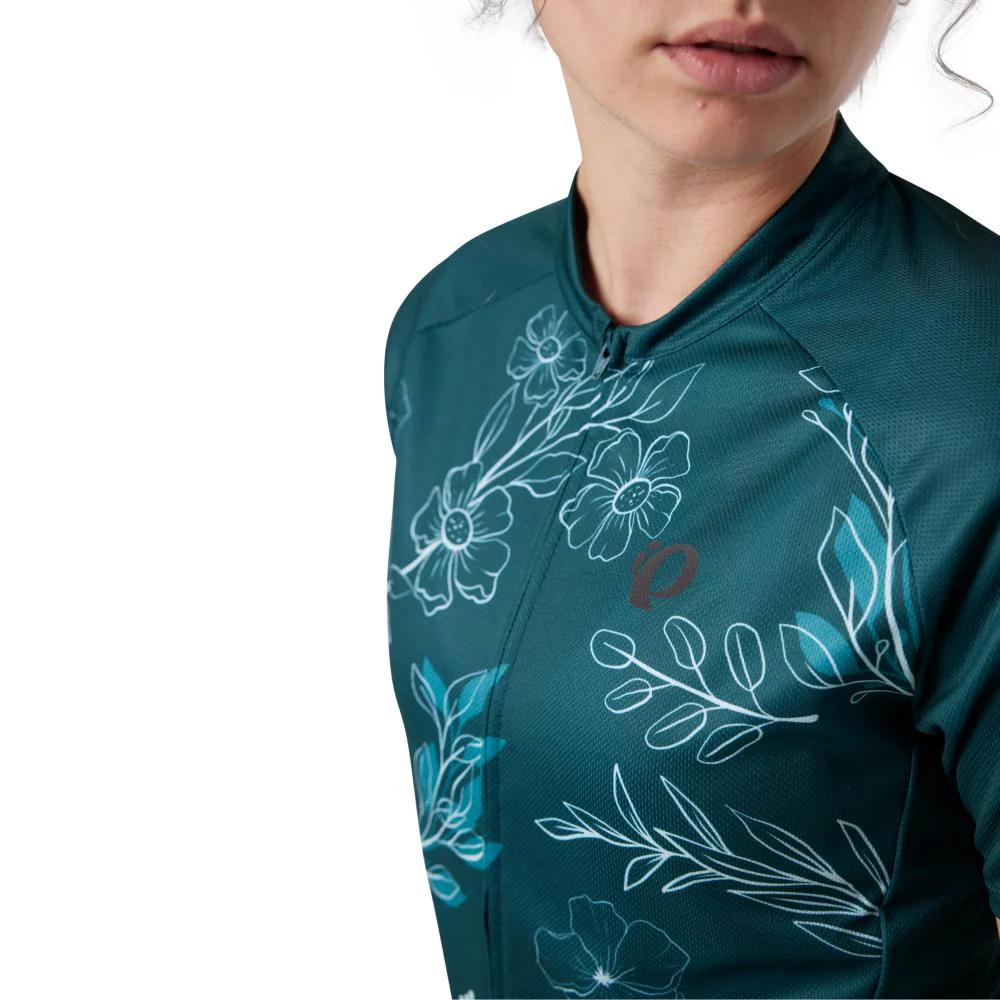 Pearl Izumi - Classic Jersey - Women's - Dark Sea/Ss Wildflower