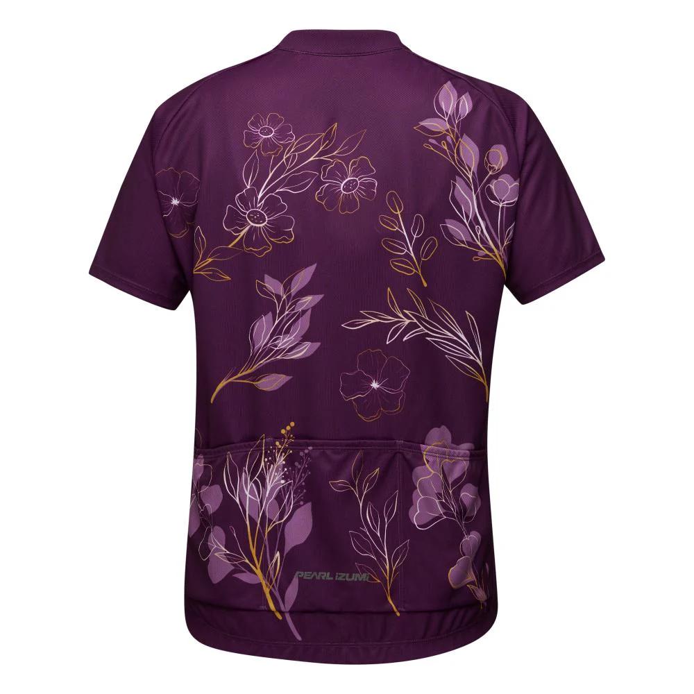 Pearl Izumi - Classic Jersey - Women's - Dark Violet/Gold Wildflower