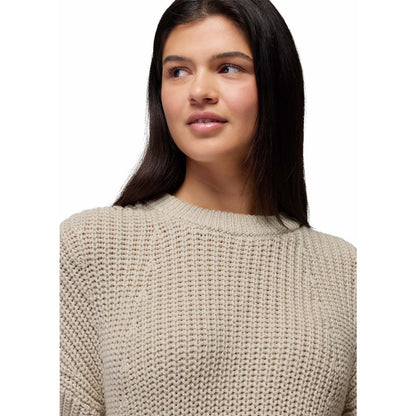 Prana - Sunday River Crewneck Sweater - Beach Pebble