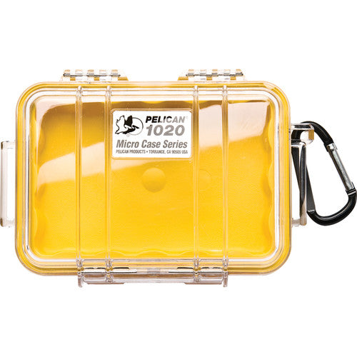 Pelican - 1020 Micro Case - Black/Clear