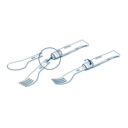 Opinel - Picnic+ Cutlery Set
