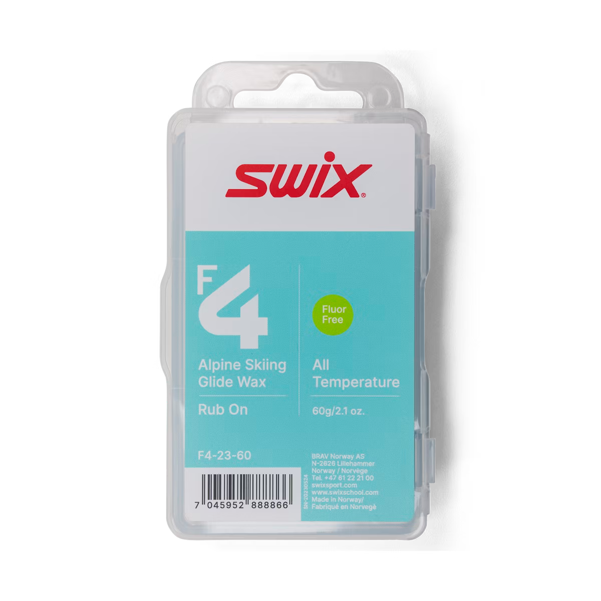 Swix - Glidewax Rub on w Cork 60g