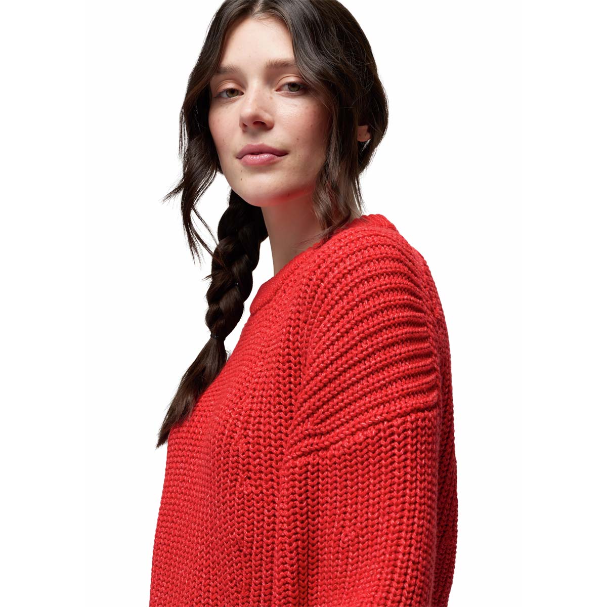 Prana - Sunday River Crewneck Sweater - Pikes Red