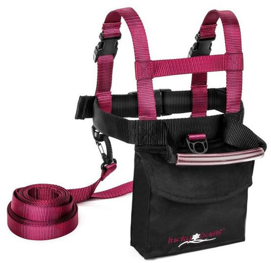 Luckybums - Ski Trainer Leash System - Pink