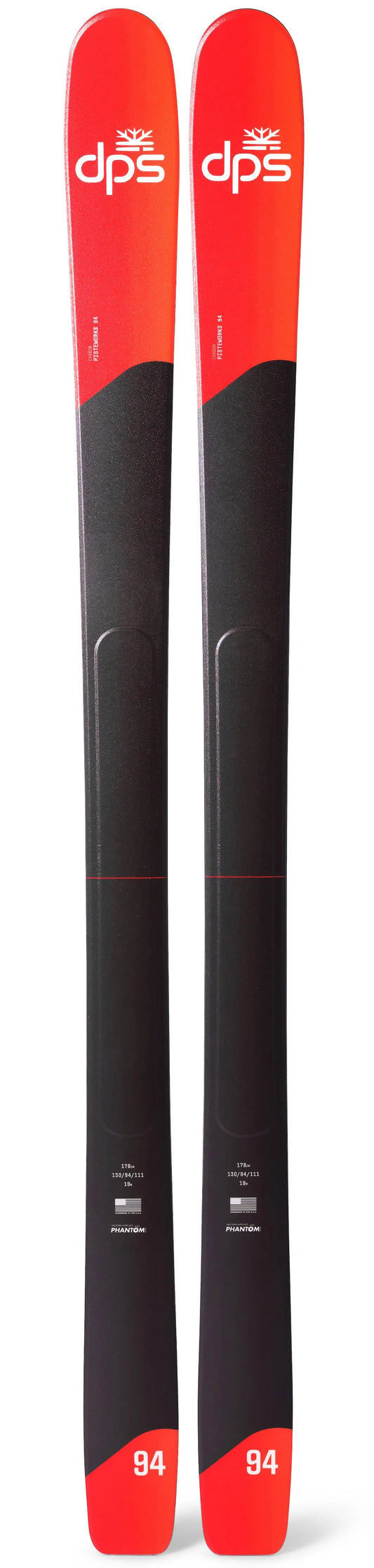 DPS - Pisteworks 94 Ski - Black