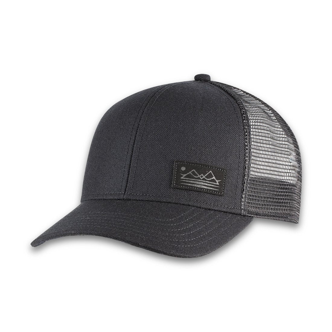 Pistil - Dean Trucker Hat - Black/Black