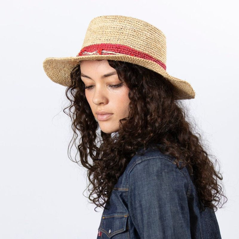 Pistil - Gia Sun Hat - Poppy Orange