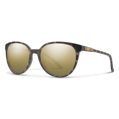 Smith - Cheetah - Pacific Crystal; ChromaPop Polarized Gray Green