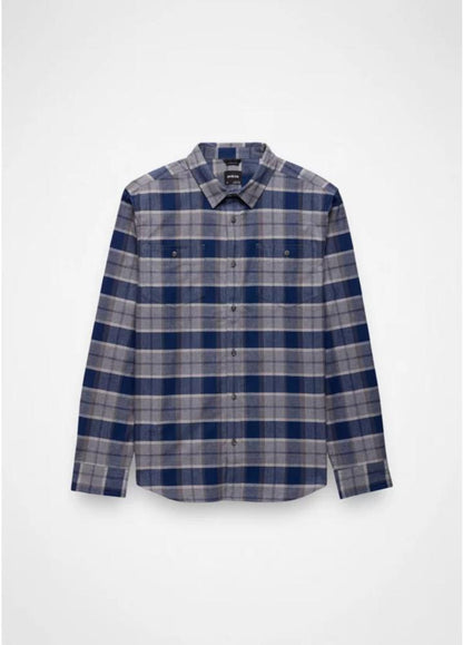 Prana - Dolberg Flannel Shirt - Thundercloud