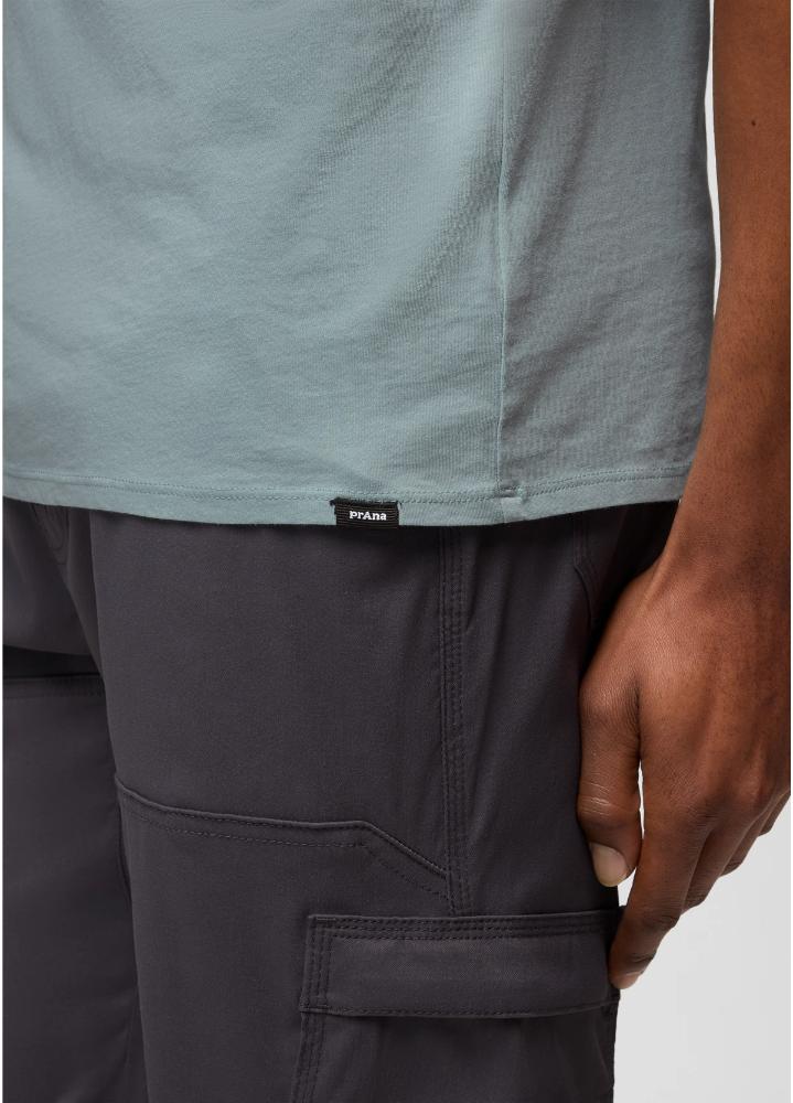 Prana - Everyday Short Sleeve Tee - Deep Vino