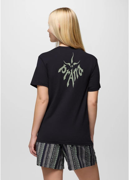 Prana - Heritage Graphic Short Sleeve Tee - Black Universe