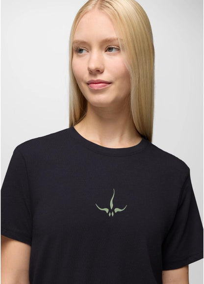 Prana - Heritage Graphic Short Sleeve Tee - Black Universe