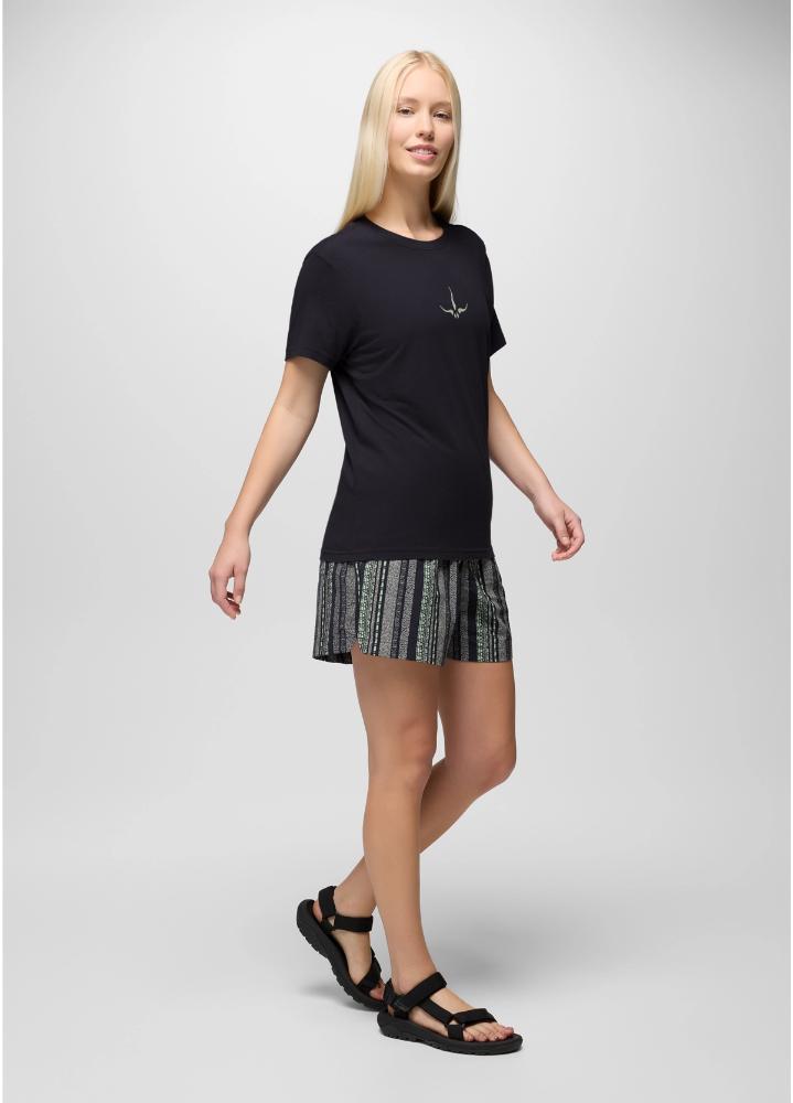 Prana - Heritage Graphic Short Sleeve Tee - Black Universe