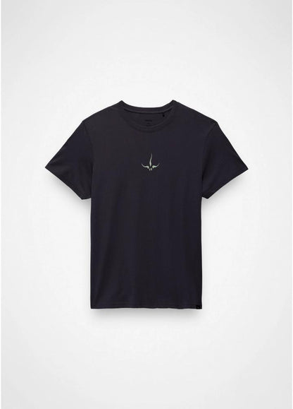 Prana - Heritage Graphic Short Sleeve Tee - Black Universe