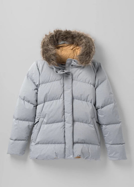 Prana - Kromata Down Jacket Sample - SM Silver Spray Heather - Silver Spray Heather