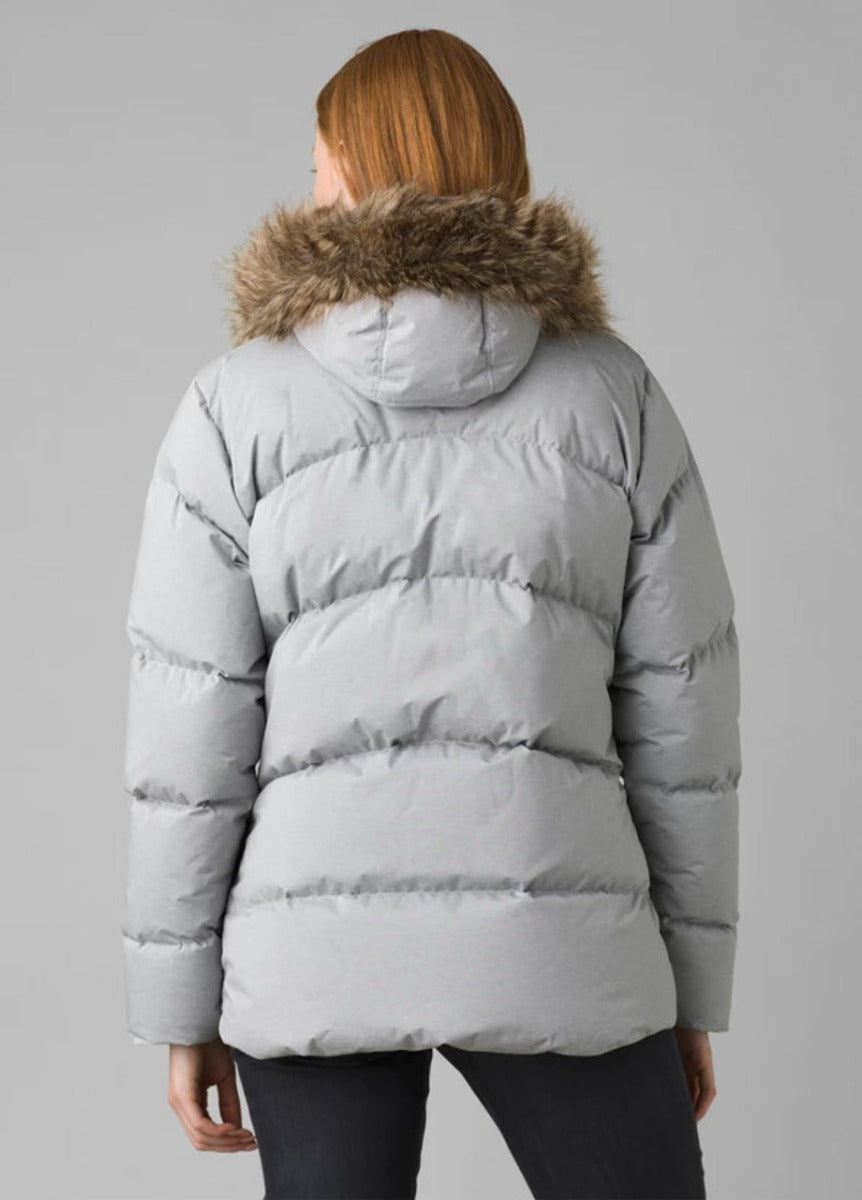 Prana - Kromata Down Jacket Sample - SM Silver Spray Heather