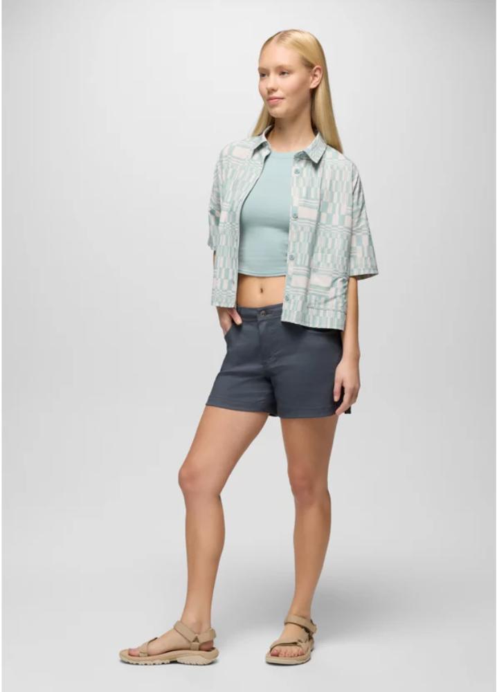 Prana - Stretch Zion Halle Short - Thundercloud
