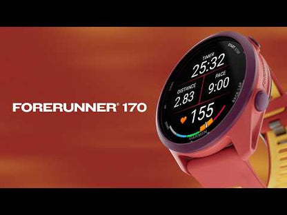 Garmin - Forerunner 170 Music - Black/ Amp Yellow