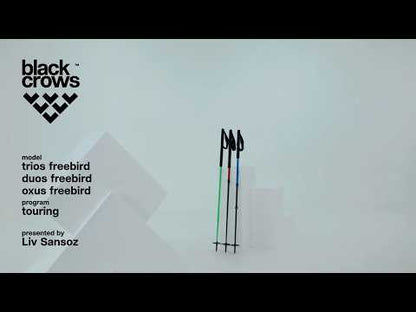 Black Crows - Duos Freebird Poles - Black Yellow