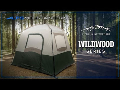 Alps Mountaineering - Wildwood Two-Room Tent - olive taupe