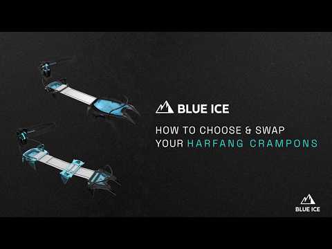 BLUE ICE - Harfang Crampon - Blue