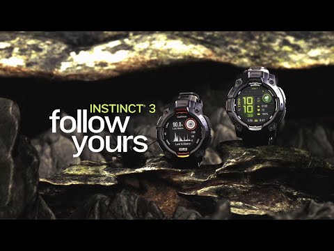 Garmin - Instinct 3 - 45mm Solar - Black/Black