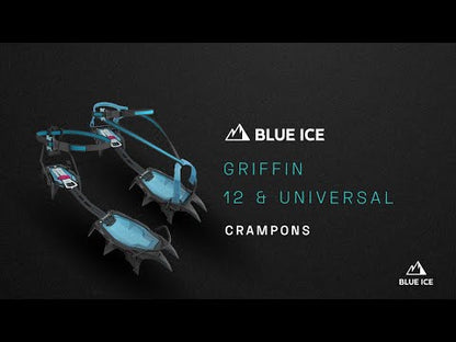 BLUE ICE - Griffin Universal 12 Point Crampon - Black