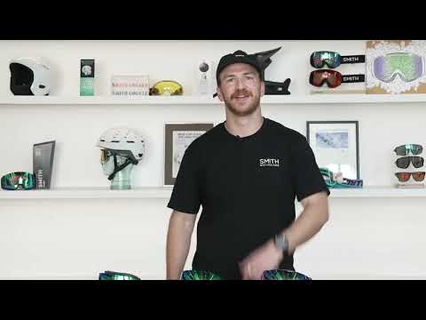 Smith - I/O Mag - Black; Sun Red Mirror/ChromaPop Storm Yellow Flash