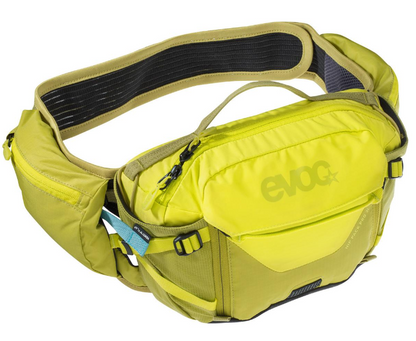 EVOC - Hip Pack Pro + 1.5L Hydration Bladder - Carbon Grey/Chili Red