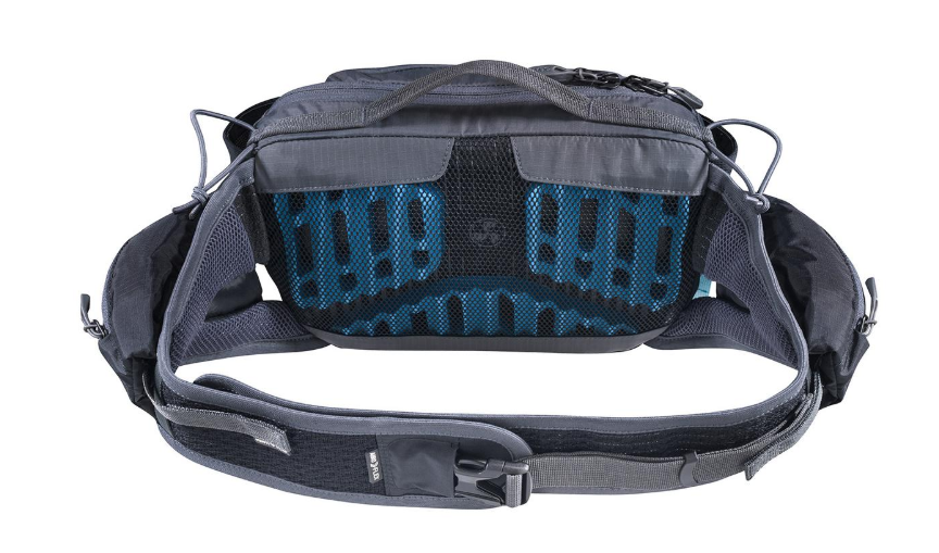 EVOC - Hip Pack Pro + 1.5L Hydration Bladder - Carbon Grey/Chili Red