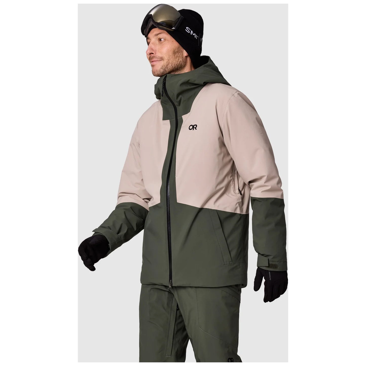 Outdoor Research - Snowcrew Jacket - Men's - Dark Laurel/pro Khaki