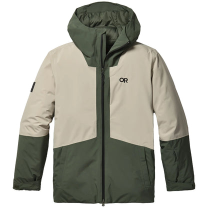 Outdoor Research - Snowcrew Jacket - Men's - Dark Laurel/pro Khaki