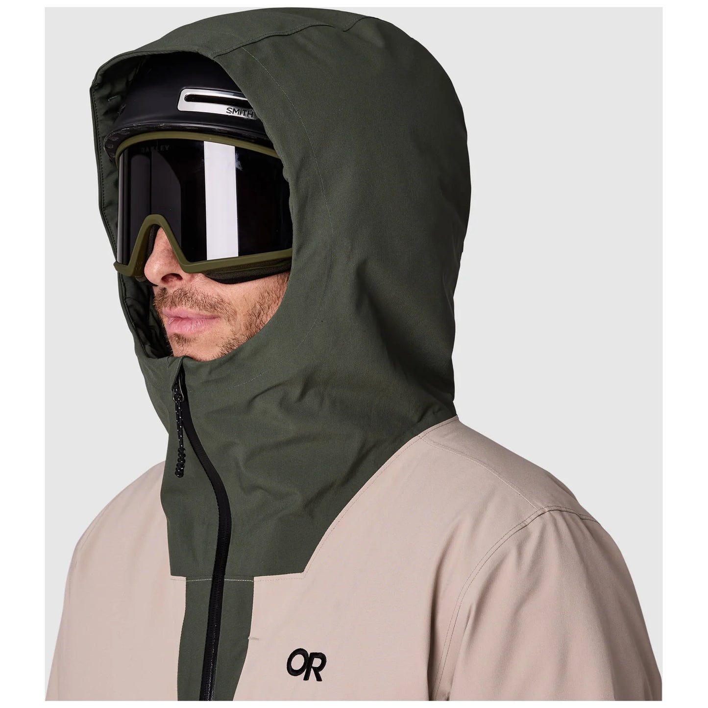 Outdoor Research - Snowcrew Jacket - Men's - Dark Laurel/pro Khaki