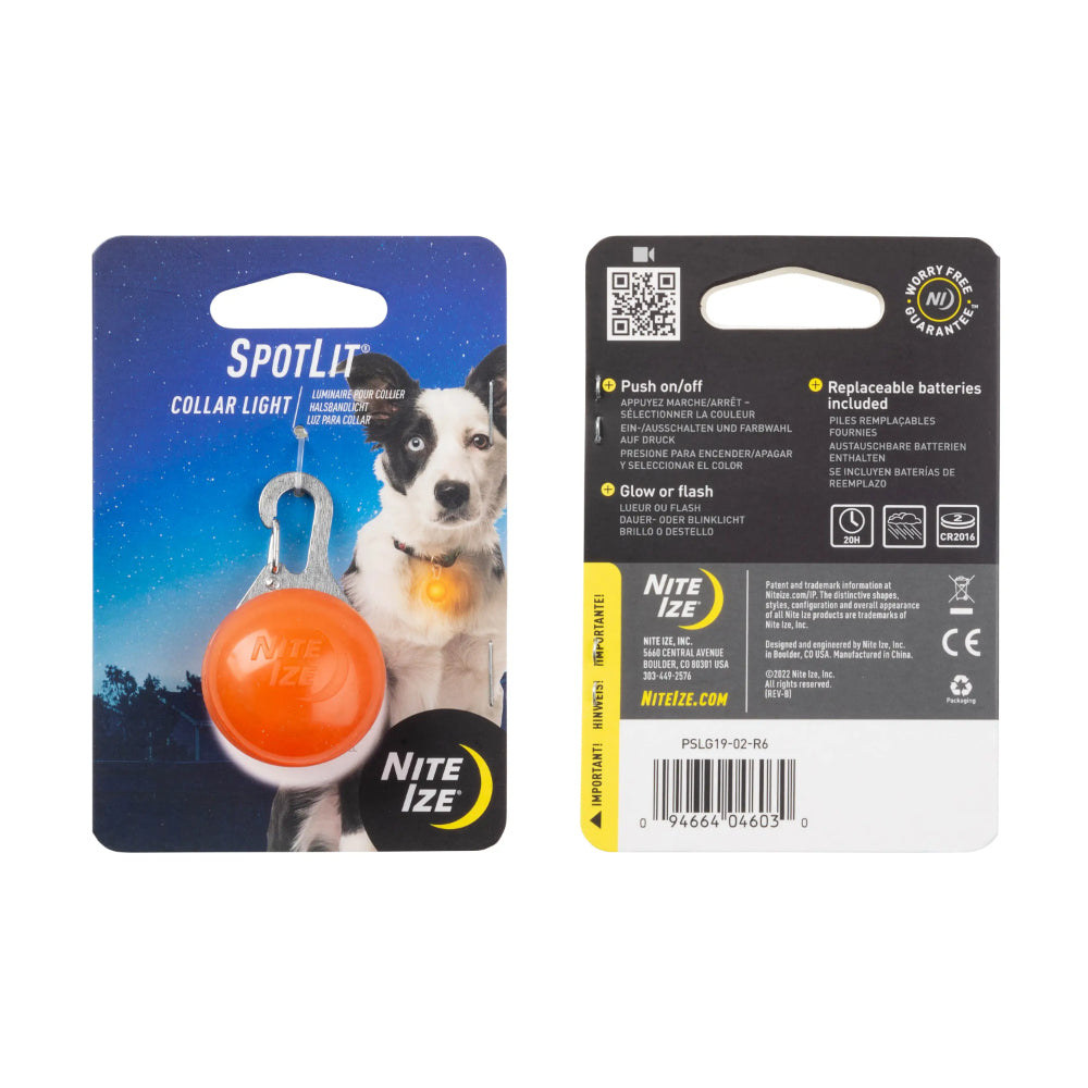 Nite Ize - SpotLit Collar Light - Blue