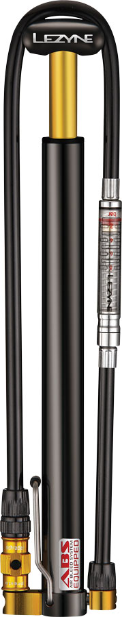 Lezyne - Micro Floor Drive HPG - High Pressure Analog Gauge Frame Pump, Black